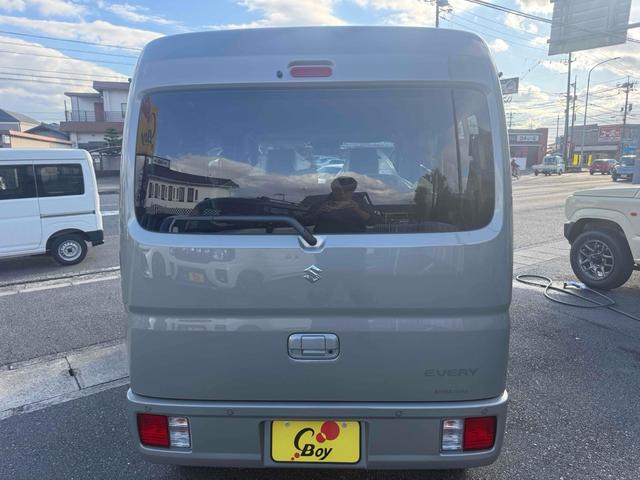 エブリイ ジョイン CVT 衝突被害軽減システム クリアランスソナー レーンアシスト 両側スライドドア スマートキー アイドリングストップ 電動格納ミラー シートヒーター LEDヘッドランプ 盗難防止システム(16枚目)