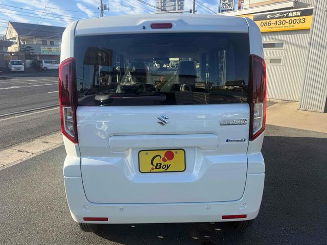 スペーシア ハイブリッドX 両側電動スライドドア クリアランスソナー 衝突被害軽減システム LEDヘッドランプ スマートキー アイドリングストップ 電動格納ミラー シートヒーター ベンチシート CVT 盗難防止システム(16枚目)