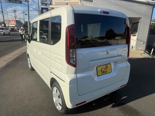 スペーシア ハイブリッドX 両側電動スライドドア クリアランスソナー 衝突被害軽減システム LEDヘッドランプ スマートキー アイドリングストップ 電動格納ミラー シートヒーター ベンチシート CVT 盗難防止システム(17枚目)