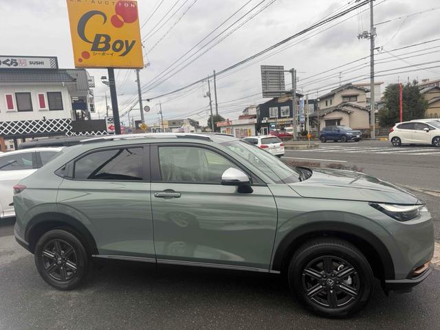 ヴェゼル ｅ：ＨＥＶ　Ｘ・ＨｕＮＴパッケージ　クリアランスソナー　オートクルーズコントロール　レーンアシスト　衝突被害軽減システム　オートライト　ＬＥＤヘッドランプ　アルミホイール　スマートキー　電動格納ミラー　ＣＶＴ　盗難防止システム（14枚目）