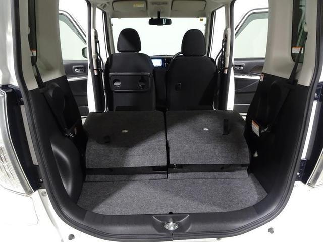シートを倒すと大容量のラゲージスペースに！用途に合わせてお使いいただけます。