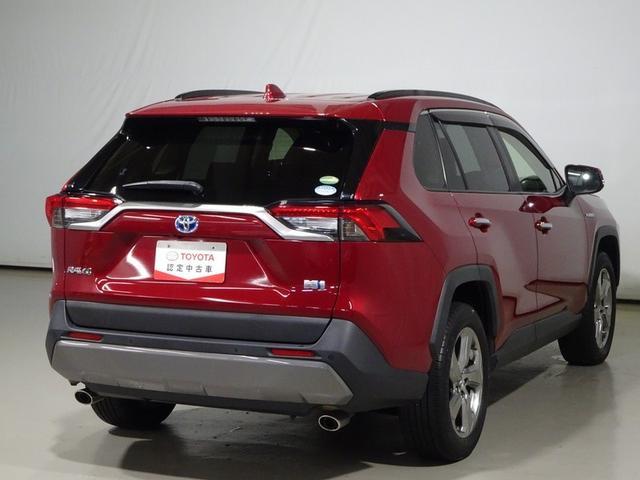 RAV4 ハイブリッドG 4WD フルセグ メモリーナビ DVD再生 バックカメラ 衝突被害軽減システム ドラレコ LEDヘッドランプ ワンオーナー 記録簿(19枚目)