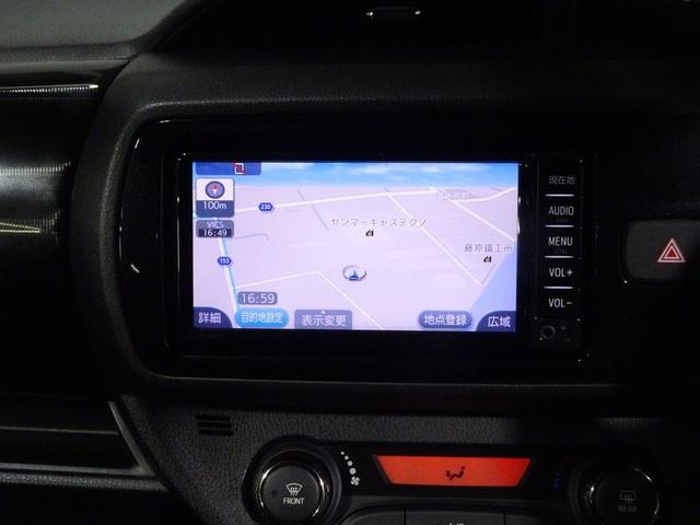 ヴィッツ ハイブリッドF セーフティーエディション ワンセグ メモリーナビ ミュージックプレイヤー接続可 バックカメラ 衝突被害軽減システム ETC ドラレコ LEDヘッドランプ ワンオーナー(10枚目)