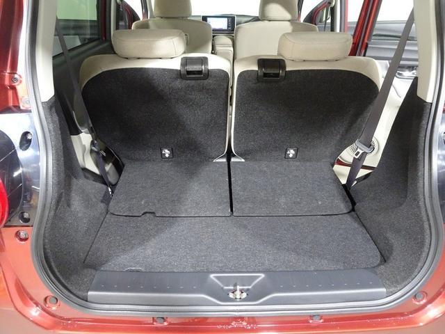 ラゲージスペースもしっかりと確保されています。