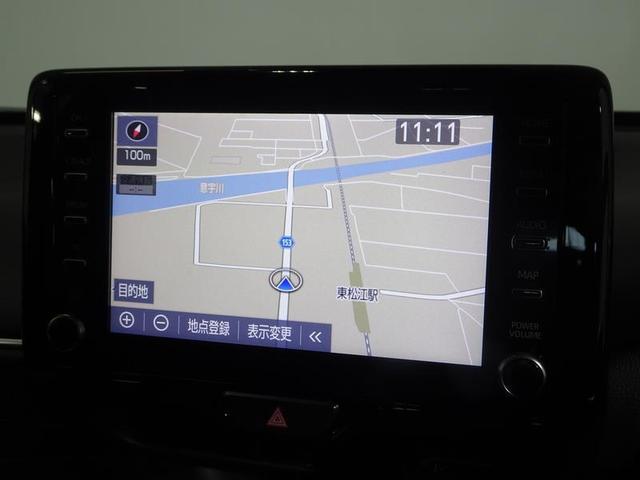 ヤリスクロス ハイブリッドＧ　メモリーナビ　ミュージックプレイヤー接続可　バックカメラ　衝突被害軽減システム　ドラレコ　ＬＥＤヘッドランプ　ワンオーナー　記録簿（9枚目）