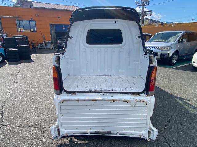 ハイゼットカーゴ デッキバン　４ＷＤ　タイミングベルト交換済　軽バン　ＭＴ　両側スライドドア　エアコン　運転席エアバッグ（5枚目）