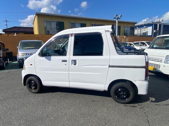 ハイゼットカーゴ デッキバン　４ＷＤ　タイミングベルト交換済　軽バン　ＭＴ　両側スライドドア　エアコン　運転席エアバッグ（7枚目）