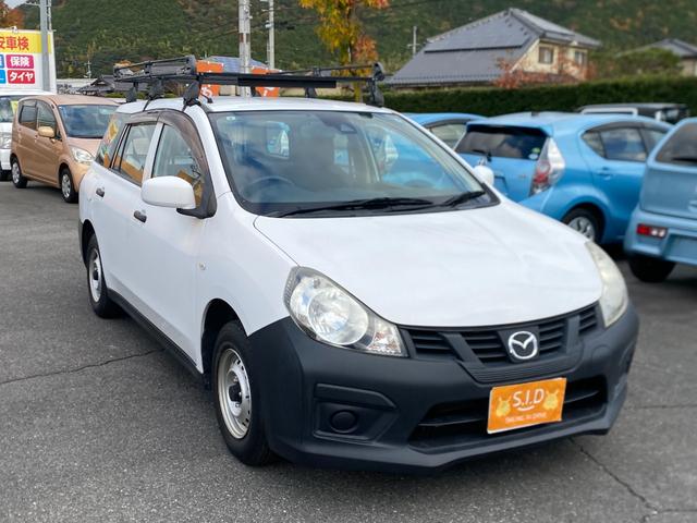 ファミリアバン ＶＥ　ＥＴＣ　バックカメラ　ナビ　レーンアシスト　衝突被害軽減システム　ルーフキャリア　電動格納ミラー　１００Ｖ電源　ＥＳＣ　ＣＤ　スタッドレスタイヤ　ミュージックプレイヤー接続可　前席パワーウィンドウ（13枚目）