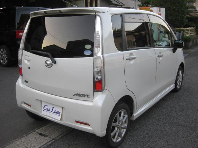 カスタム G 4WD キーフリー タイミングチェーン ナビ フルセグTV DVD再生可 CD ETC プッシュスタート タイヤ4本新品交換 HIDライト フル装備 オートエアコン 室内清掃(6枚目)