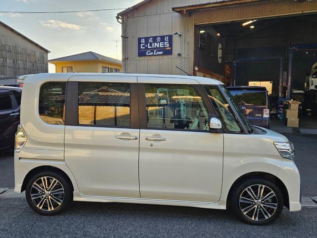 タント カスタムＲＳ　中古車１年保証付　ターボ付　両側電動スライドドア　ワイドナビ　フルセグＴＶ　ＢＬＵＥＴＯＯＴＨ　ＣＤ　バックカメラ　前後ドラレコ付　キーフリー２本　ＬＥＤライト　フォグ　Ｔチェーン　車検Ｒ９年３月（7枚目）