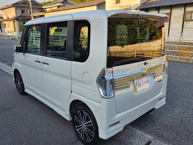 タント カスタムＲＳ　中古車１年保証付　ターボ付　両側電動スライドドア　ワイドナビ　フルセグＴＶ　ＢＬＵＥＴＯＯＴＨ　ＣＤ　バックカメラ　前後ドラレコ付　キーフリー２本　ＬＥＤライト　フォグ　Ｔチェーン　車検Ｒ９年３月（8枚目）