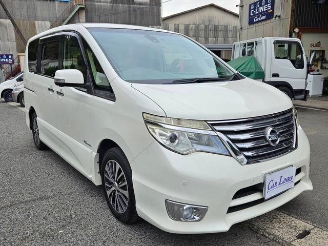 セレナ ハイウェイスター Vセレ+セーフティII SHV 中古2年保証付 アラウンドビューモニター 両側電動スライドドア 純正ナビ フルセグTV バックカメラ 前後ドラレコ付 ETC キーフリー2本 タイミングチェーン 走行距離61100キロ 車検R9年3月(3枚目)