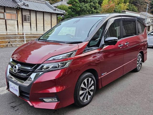 セレナ ハイウェイスター　２５ｔｈスペシャルセレクションＢ　中古車保証付　両側電動スライドドア　純正ナビ　フルセグ　全方位カメラ　バックカメラ　ドラレコ　ＥＴＣ　キーフリー　リアフリップダウンモニター　８人乗　ＬＥＤライト　ＢＬＵＥＴＯＯＴＨ　安全装置付（5枚目）