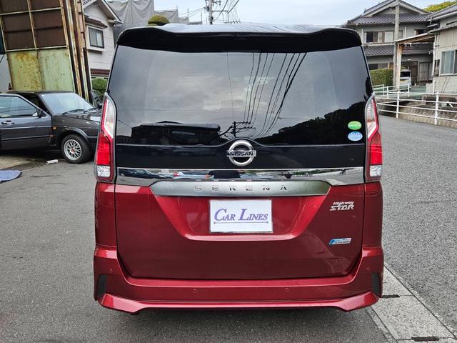 セレナ ハイウェイスター　２５ｔｈスペシャルセレクションＢ　中古車保証付　両側電動スライドドア　純正ナビ　フルセグ　全方位カメラ　バックカメラ　ドラレコ　ＥＴＣ　キーフリー　リアフリップダウンモニター　８人乗　ＬＥＤライト　ＢＬＵＥＴＯＯＴＨ　安全装置付（9枚目）