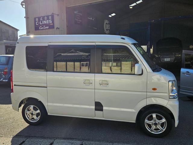 エブリイワゴン JPターボ 4WD ターボ付 中古車1年保証付 タイヤ4本新品交換 インパネオートマ 社外アルミホイル タイミングチェーン シートヒーター フル装備 キーレス ETC ナビ CD ルームクリーニング済(7枚目)