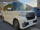 タント カスタムＲＳ　中古車１年保証付　ターボ付　両側電動スライドドア　ワイドナビ　フルセグＴＶ　ＢＬＵＥＴＯＯＴＨ　ＣＤ　バックカメラ　前後ドラレコ付　キーフリー２本　ＬＥＤライト　フォグ　Ｔチェーン　車検Ｒ９年３月（2枚目）
