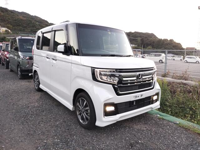 Ｎ－ＢＯＸカスタム Ｌ　ドライブレコーダー　ＥＴＣ　バックカメラ　両側電動スライドドア　ナビ　クリアランスソナー　オートクルーズコントロール　レーンアシスト　衝突被害軽減システム　オートライト　ＬＥＤヘッドランプ（14枚目）