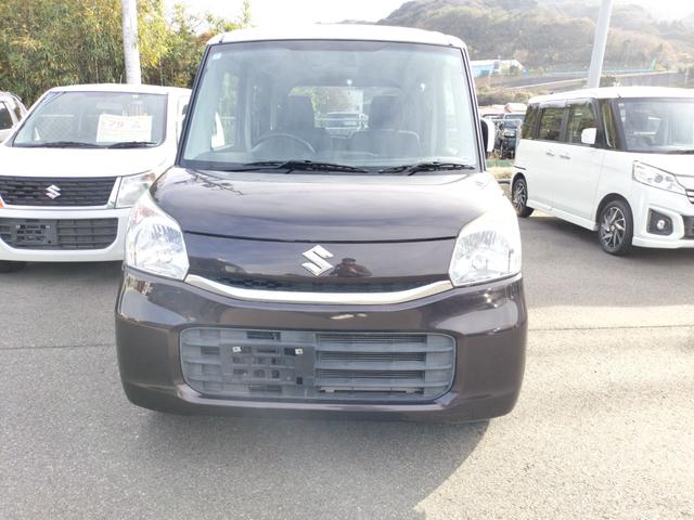 スペーシア Ｘ　両側電動スライドドア　ナビ　レーンアシスト　衝突被害軽減システム　オートライト　スマートキー　アイドリングストップ　電動格納ミラー　シートヒーター　ベンチシート　ＣＶＴ　盗難防止システム　ＡＢＳ（13枚目）