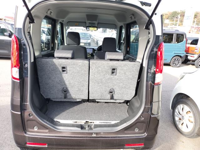 スペーシア Ｘ　両側電動スライドドア　ナビ　レーンアシスト　衝突被害軽減システム　オートライト　スマートキー　アイドリングストップ　電動格納ミラー　シートヒーター　ベンチシート　ＣＶＴ　盗難防止システム　ＡＢＳ（18枚目）