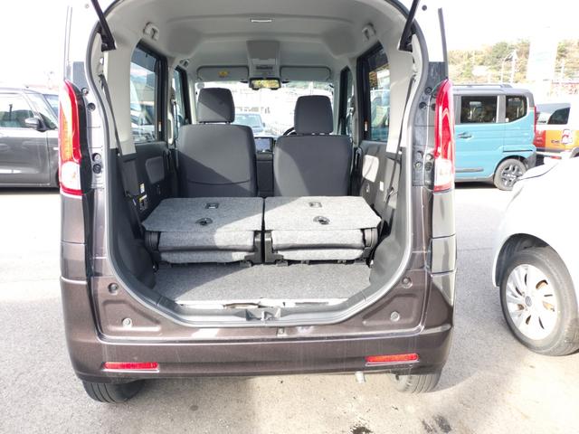 スペーシア Ｘ　両側電動スライドドア　ナビ　レーンアシスト　衝突被害軽減システム　オートライト　スマートキー　アイドリングストップ　電動格納ミラー　シートヒーター　ベンチシート　ＣＶＴ　盗難防止システム　ＡＢＳ（21枚目）