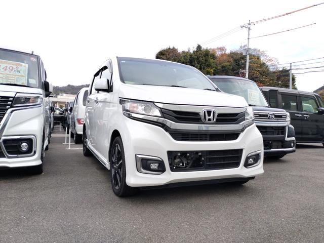 Ｎ－ＷＧＮカスタム Ｇ　ターボＳＳパッケージＩＩ　ＥＴＣ　バックカメラ　ナビ　ＴＶ　オートクルーズコントロール　衝突被害軽減システム　ＨＩＤ　スマートキー　アイドリングストップ　電動格納ミラー　シートヒーター　ベンチシート　ＣＶＴ　盗難防止システム（16枚目）