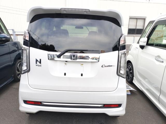 Ｎ－ＷＧＮカスタム Ｇ　ターボＳＳパッケージＩＩ　ＥＴＣ　バックカメラ　ナビ　ＴＶ　オートクルーズコントロール　衝突被害軽減システム　ＨＩＤ　スマートキー　アイドリングストップ　電動格納ミラー　シートヒーター　ベンチシート　ＣＶＴ　盗難防止システム（17枚目）