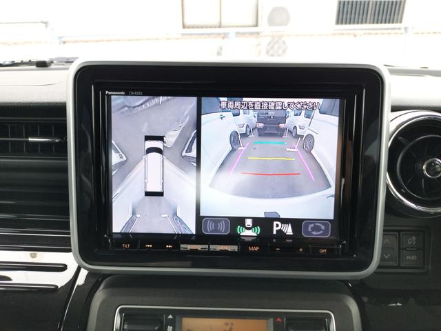 スペーシアカスタム ハイブリッドＸＳターボ　ドライブレコーダー　ＥＴＣ　全周囲カメラ　両側電動スライドドア　ナビ　ＴＶ　クリアランスソナー　オートクルーズコントロール　レーンアシスト　衝突被害軽減システム　オートライト　ＬＥＤヘッドランプ（4枚目）