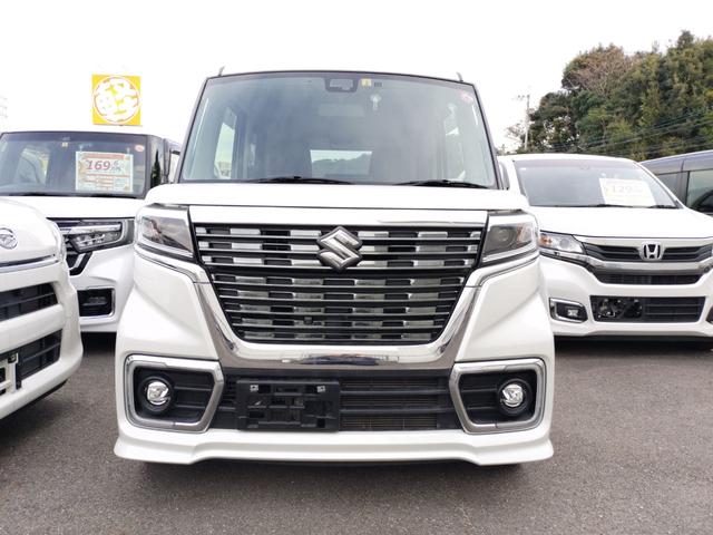 スペーシアカスタム ハイブリッドＸＳターボ　ドライブレコーダー　ＥＴＣ　全周囲カメラ　両側電動スライドドア　ナビ　ＴＶ　クリアランスソナー　オートクルーズコントロール　レーンアシスト　衝突被害軽減システム　オートライト　ＬＥＤヘッドランプ（12枚目）