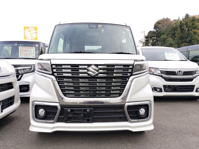 スペーシアカスタム ハイブリッドＸＳターボ　ドライブレコーダー　ＥＴＣ　全周囲カメラ　両側電動スライドドア　ナビ　ＴＶ　クリアランスソナー　オートクルーズコントロール　レーンアシスト　衝突被害軽減システム　オートライト　ＬＥＤヘッドランプ（13枚目）