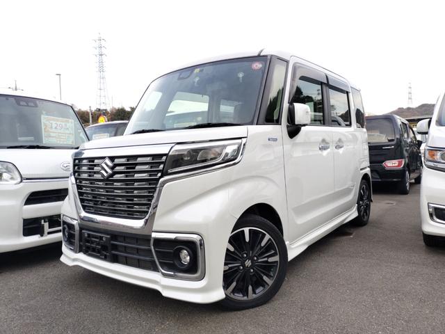 スペーシアカスタム ハイブリッドＸＳターボ　ドライブレコーダー　ＥＴＣ　全周囲カメラ　両側電動スライドドア　ナビ　ＴＶ　クリアランスソナー　オートクルーズコントロール　レーンアシスト　衝突被害軽減システム　オートライト　ＬＥＤヘッドランプ（54枚目）