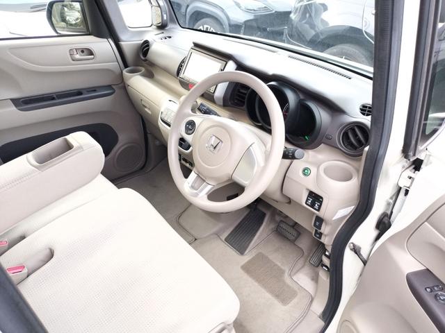 Ｎ－ＢＯＸ Ｇ　ＳＳパッケージ　ＥＴＣ　バックカメラ　両側電動スライドドア　ナビ　ＴＶ　衝突被害軽減システム　オートライト　ＨＩＤ　スマートキー　アイドリングストップ　電動格納ミラー　シートヒーター　ベンチシート　ＣＶＴ（43枚目）