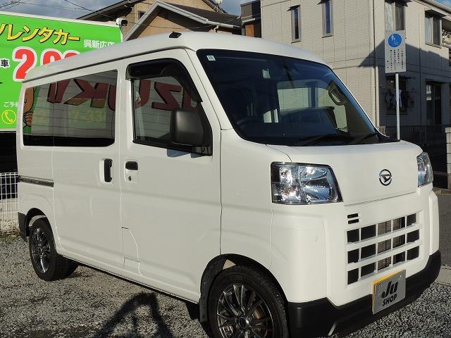 ハイゼットカーゴ ＤＸ　社外ナビ　キーレス　禁煙　スマートアシスト　アイドルストップ　ビルトインＥＴＣ　ハンドメイドベッドフレーム（2枚目）