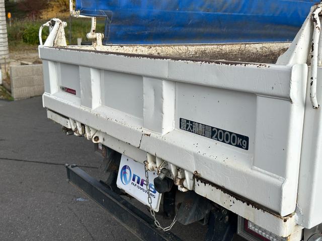 キャンター ダンプ　極東開発ダンプ　積載１９５０ｋｇ　オートマ　コボレーン　メッキパーツ　ＬＥＤヘッドライト　ＬＥＤテール（15枚目）