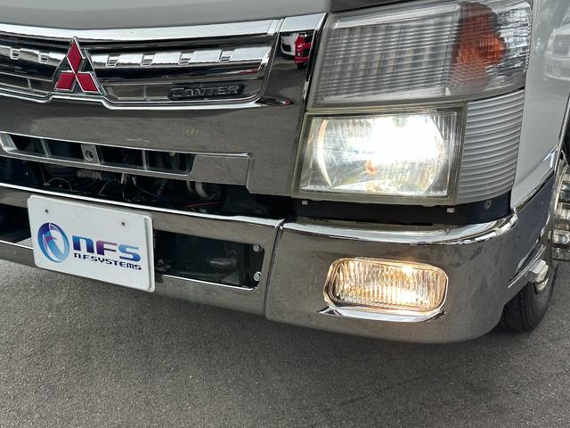 キャンター ダンプ　極東開発ダンプ　積載１９５０ｋｇ　オートマ　コボレーン　メッキパーツ　ＬＥＤヘッドライト　ＬＥＤテール（17枚目）