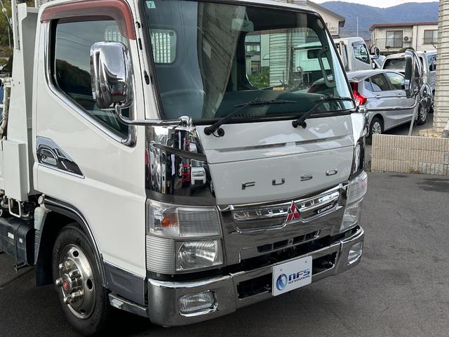 キャンター ダンプ　極東開発ダンプ　積載１９５０ｋｇ　オートマ　コボレーン　メッキパーツ　ＬＥＤヘッドライト　ＬＥＤテール（20枚目）