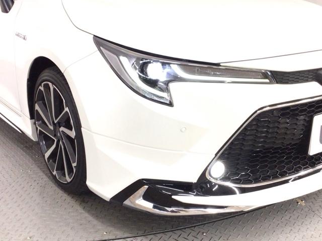 カローラツーリング ハイブリッドダブルバイビー　ＬＥＤ・フルセグ・メモリナビ・バックカメラ・純正ＡＷ・シートヒーター・ＥＴＣ　追突軽減ブレーキ　シートヒーター付　バックモニタ　地デジフルセグ　ＤＶＤ　横滑防止　ナビＴＶ　スマキー　ＬＥＤライト　ＰＳ（2枚目）
