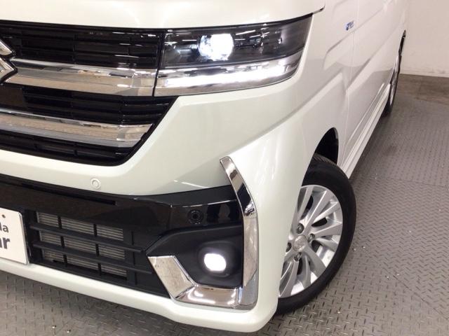 スペーシアカスタム ハイブリッドＧＳ　ＬＥＤ・フルセグ・メモリナビ・ＤＶＤ・バックカメラ・シートヒーター・ＥＴＣ　前後衝突被害軽減ブレーキ　ＬＥＤライト　盗難防止　フルセグ地デジＴＶ　横滑り防止装置　片側電動両側スライドドア　パワステ（43枚目）