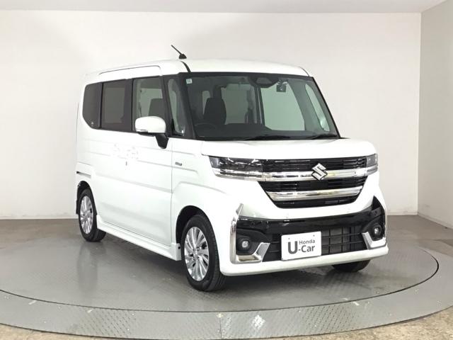 スペーシアカスタム ハイブリッドＧＳ　ＬＥＤ・フルセグ・メモリナビ・ＤＶＤ・バックカメラ・シートヒーター・ＥＴＣ　前後衝突被害軽減ブレーキ　ＬＥＤライト　盗難防止　フルセグ地デジＴＶ　横滑り防止装置　片側電動両側スライドドア　パワステ（44枚目）