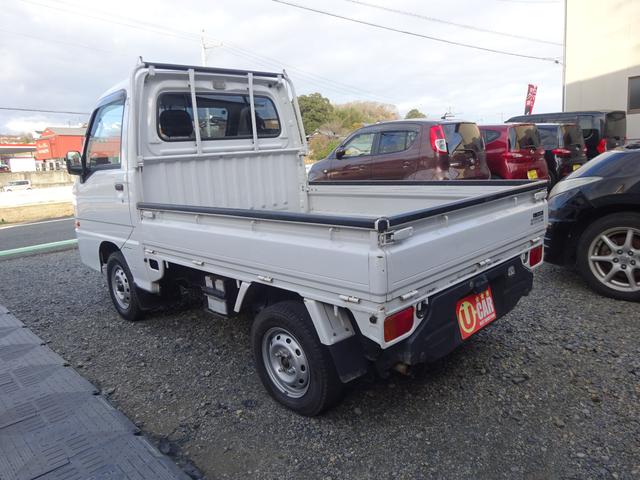 サンバートラック ＴＢ　最終型　４ＷＤ　５ＭＴ　新品タイヤ（4枚目）