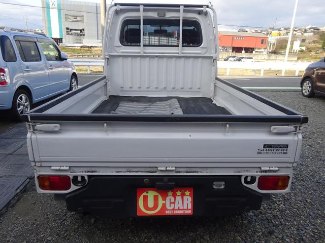 サンバートラック ＴＢ　最終型　４ＷＤ　５ＭＴ　新品タイヤ（5枚目）
