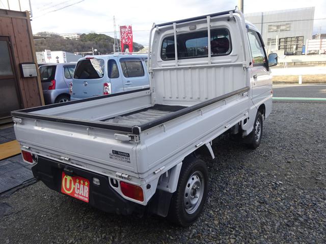 サンバートラック ＴＢ　最終型　４ＷＤ　５ＭＴ　新品タイヤ（6枚目）