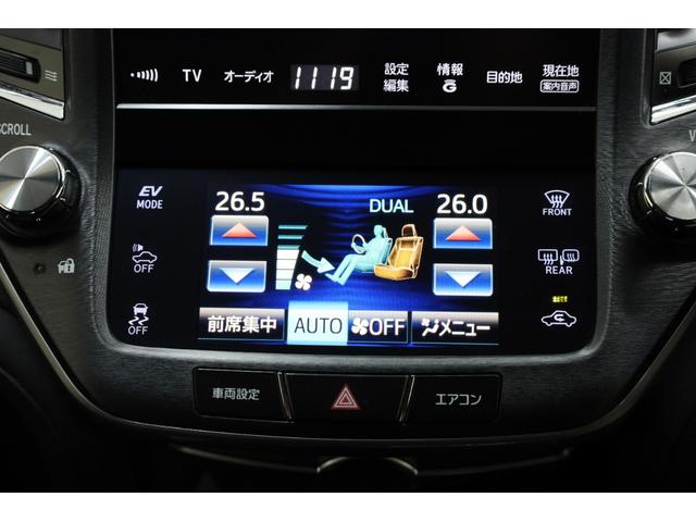 クラウンハイブリッド アスリートＧ　電動サンルーフ　本革シート　メモリー付きパワーシート　シートヒーター＆クーラー　スパッタリング純正ＯＰ１８インチＡＷ　純正８型ＨＤＤナビ　Ｂカメラ　禁煙車　後席サンシェード　２０２５年製ヨコハマタイヤ（10枚目）