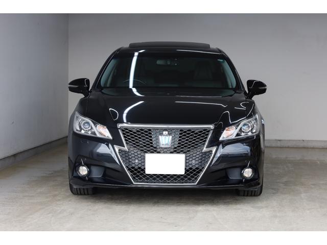 クラウンハイブリッド アスリートＧ　電動サンルーフ　本革シート　メモリー付きパワーシート　シートヒーター＆クーラー　スパッタリング純正ＯＰ１８インチＡＷ　純正８型ＨＤＤナビ　Ｂカメラ　禁煙車　後席サンシェード　２０２５年製ヨコハマタイヤ（22枚目）