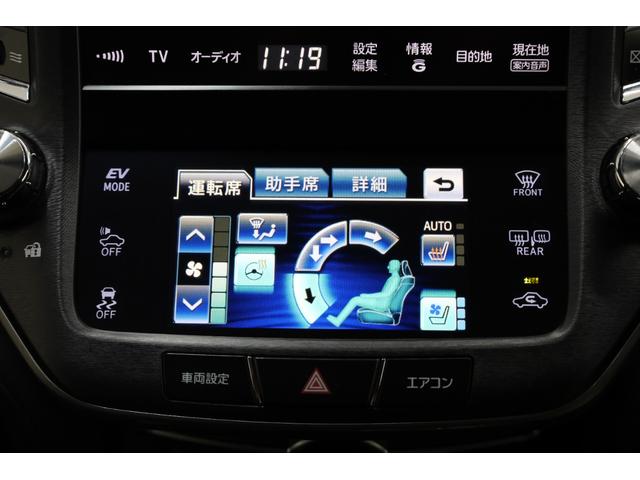 クラウンハイブリッド アスリートＧ　電動サンルーフ　本革シート　メモリー付きパワーシート　シートヒーター＆クーラー　スパッタリング純正ＯＰ１８インチＡＷ　純正８型ＨＤＤナビ　Ｂカメラ　禁煙車　後席サンシェード　２０２５年製ヨコハマタイヤ（50枚目）