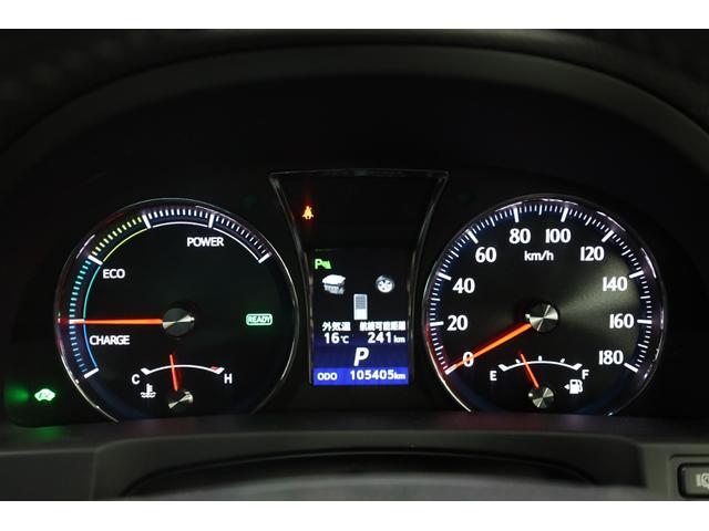 クラウンハイブリッド アスリートＧ　電動サンルーフ　本革シート　メモリー付きパワーシート　シートヒーター＆クーラー　スパッタリング純正ＯＰ１８インチＡＷ　純正８型ＨＤＤナビ　Ｂカメラ　禁煙車　後席サンシェード　２０２５年製ヨコハマタイヤ（54枚目）