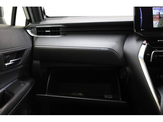 ハリアーハイブリッド Ｚ　レザーパッケージ　ワンオーナー　本革シート　モデリスタフルエアロ　ＪＢＬプレミアムサウンド　純正１２．３型ディスプレイ　全方位カメラ　セーフティセンス　ＰＫＳＢ　ＢＳＭ　ＨＵＤ　純正１９インチＡＷ　パワーバックドア（43枚目）