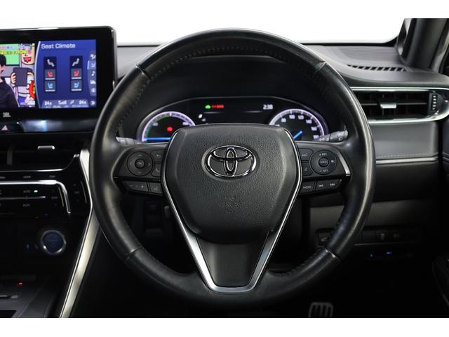 ハリアーハイブリッド Ｚ　レザーパッケージ　ワンオーナー　本革シート　モデリスタフルエアロ　ＪＢＬプレミアムサウンド　純正１２．３型ディスプレイ　全方位カメラ　セーフティセンス　ＰＫＳＢ　ＢＳＭ　ＨＵＤ　純正１９インチＡＷ　パワーバックドア（57枚目）