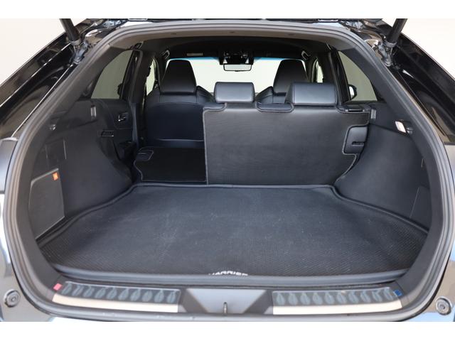 ハリアーハイブリッド Ｚ　レザーパッケージ　ワンオーナー　本革シート　モデリスタフルエアロ　ＪＢＬプレミアムサウンド　純正１２．３型ディスプレイ　全方位カメラ　セーフティセンス　ＰＫＳＢ　ＢＳＭ　ＨＵＤ　純正１９インチＡＷ　パワーバックドア（77枚目）