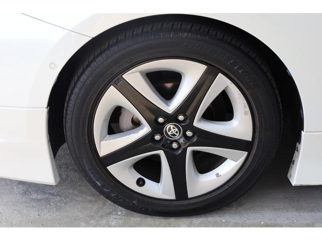 プリウス Aツーリングセレクション モデリスタエアロ ケンウッド9型SDナビ Bカメラ セーフティセンス インテリジェントクリアランスソナー 禁煙車 純正17インチAW BSM HUD シートヒーター レザーシート スペアタイヤ ETC(14枚目)