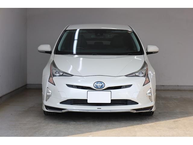 プリウス Aツーリングセレクション モデリスタエアロ ケンウッド9型SDナビ Bカメラ セーフティセンス インテリジェントクリアランスソナー 禁煙車 純正17インチAW BSM HUD シートヒーター レザーシート スペアタイヤ ETC(22枚目)